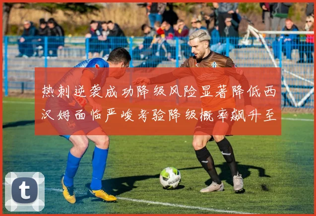 热刺逆袭成功降级风险显著降低西汉姆面临严峻考验降级概率飙升至77